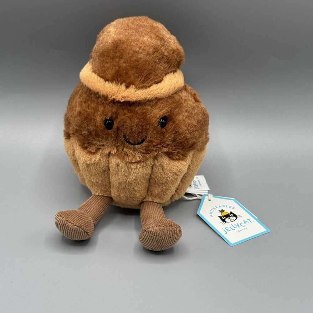 Jellycat Amusables Exclusive Paris Patisserie Brigitte Brioche NEW Authentic